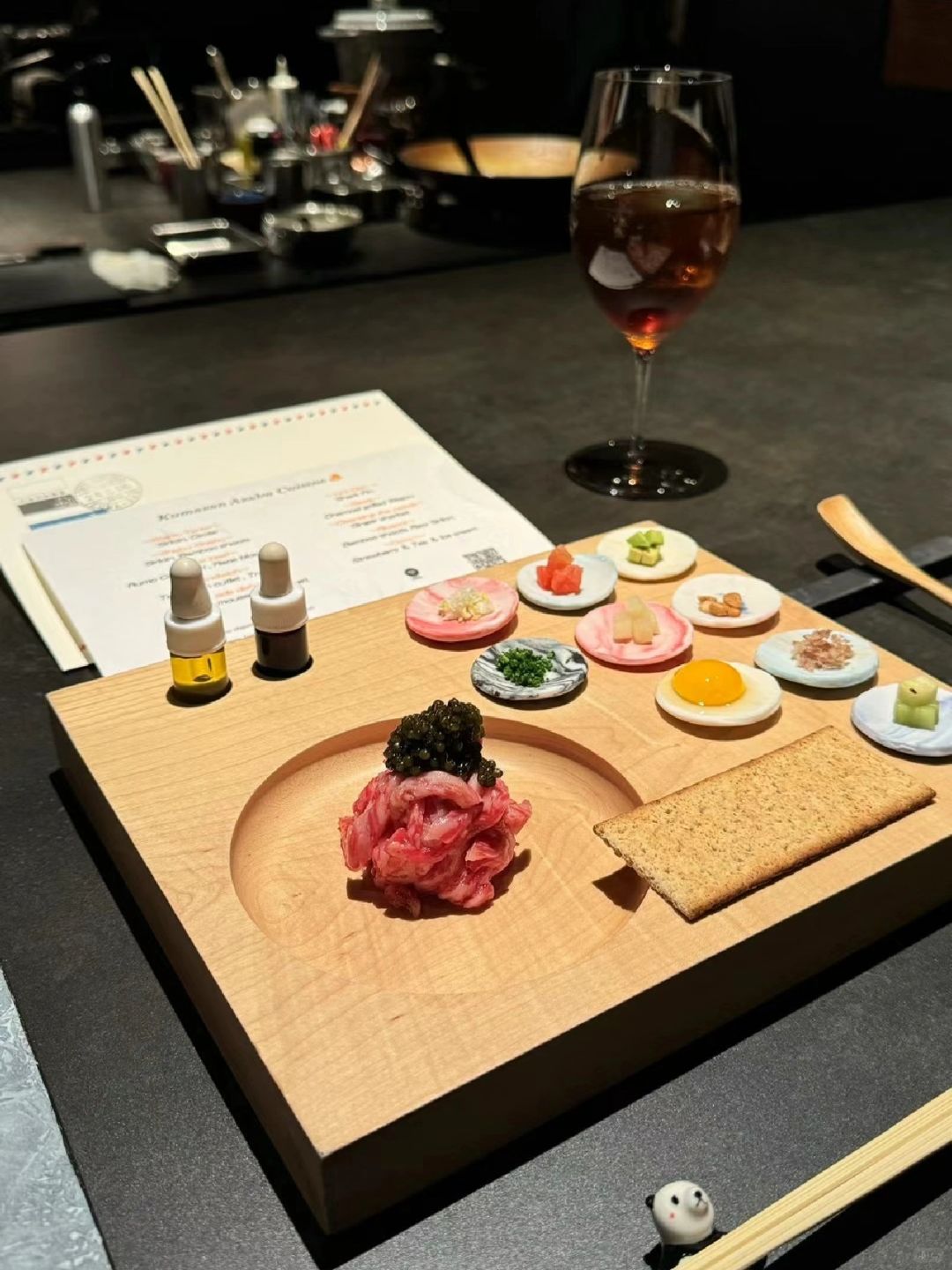 Tokyo-Tokyo, Japan, Azabu Juban Wagyu omakase cuisine, very ceremonial, every dish is delicious