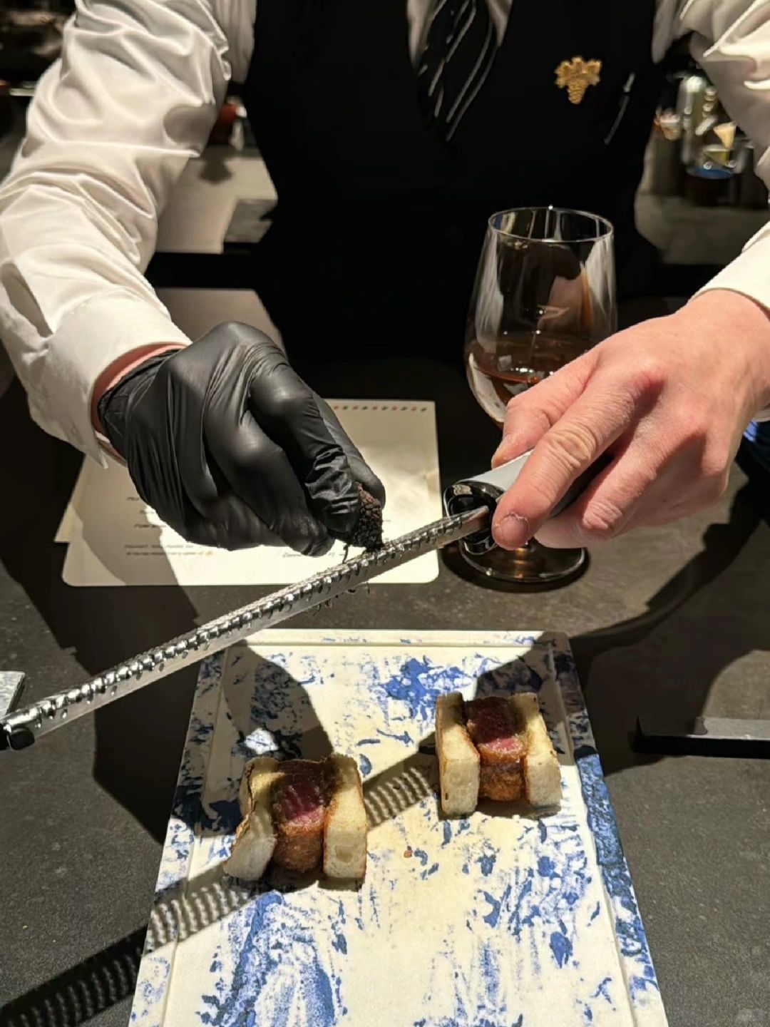 Tokyo-Tokyo, Japan, Azabu Juban Wagyu omakase cuisine, very ceremonial, every dish is delicious