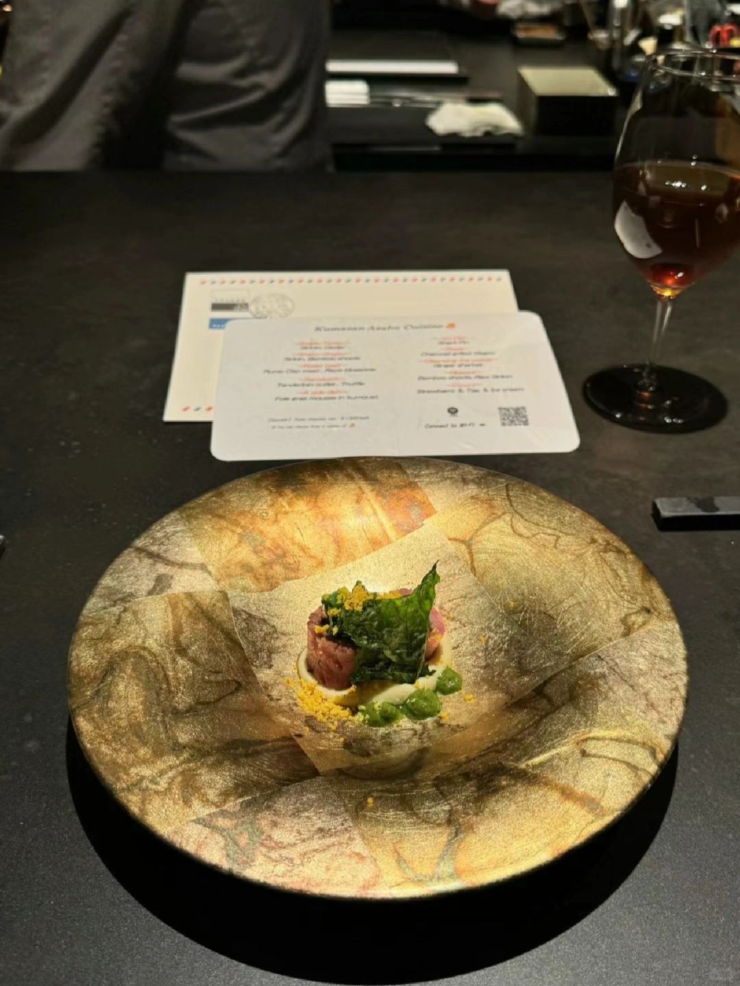 Tokyo-Tokyo, Japan, Azabu Juban Wagyu omakase cuisine, very ceremonial, every dish is delicious