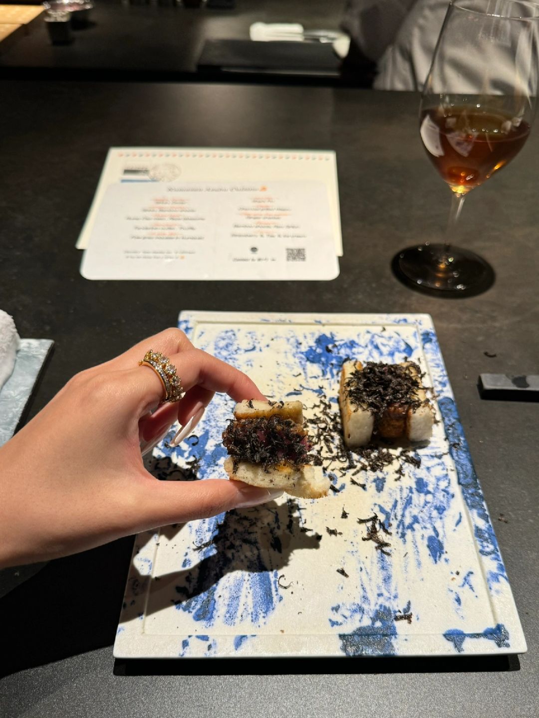Tokyo-Tokyo, Japan, Azabu Juban Wagyu omakase cuisine, very ceremonial, every dish is delicious