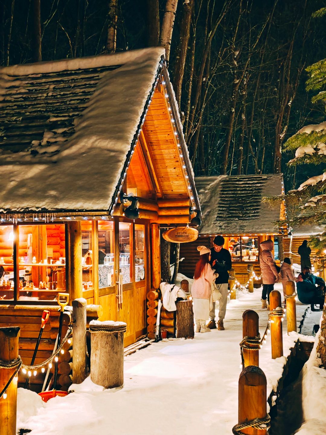 Sapporo/Hokkaido-Hokkaido Forest Fairy Terrace, it really looks like a fairy tale world when it snows