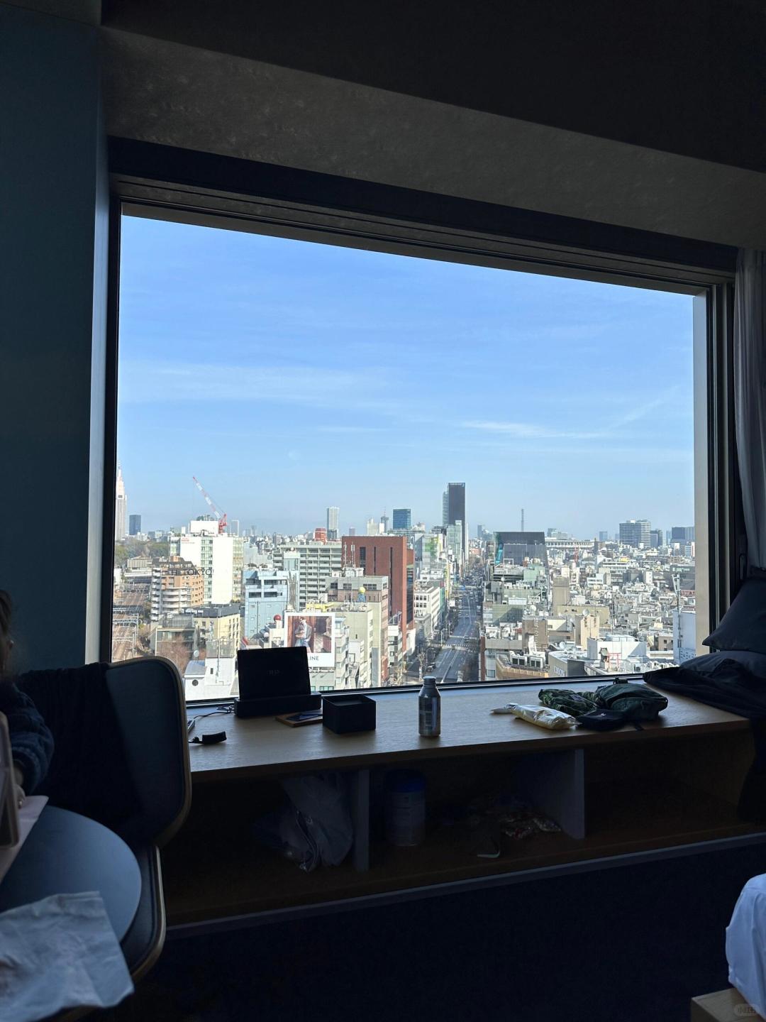 Tokyo-Sequence Hotel Tokyo review, ?Downstairs is the shopping street and Miyashita Park