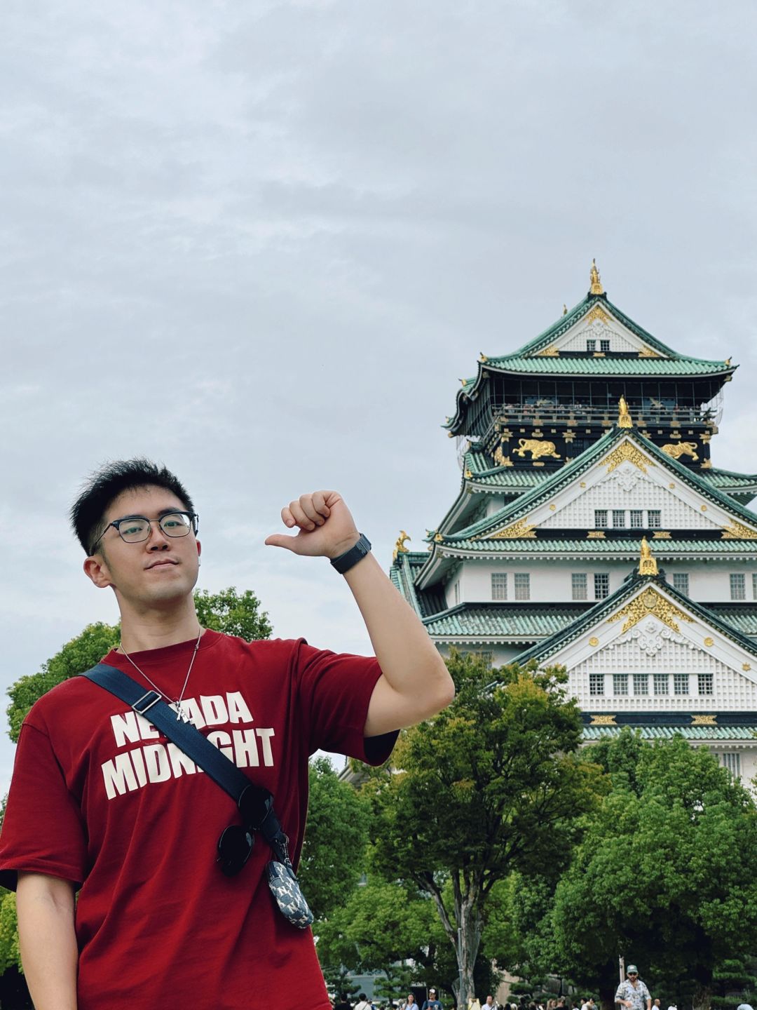 Osaka-One-day trip to Osaka. ☀️Visit the castle tower, Tsutenkaku, and Shinsaibashi Glico sign