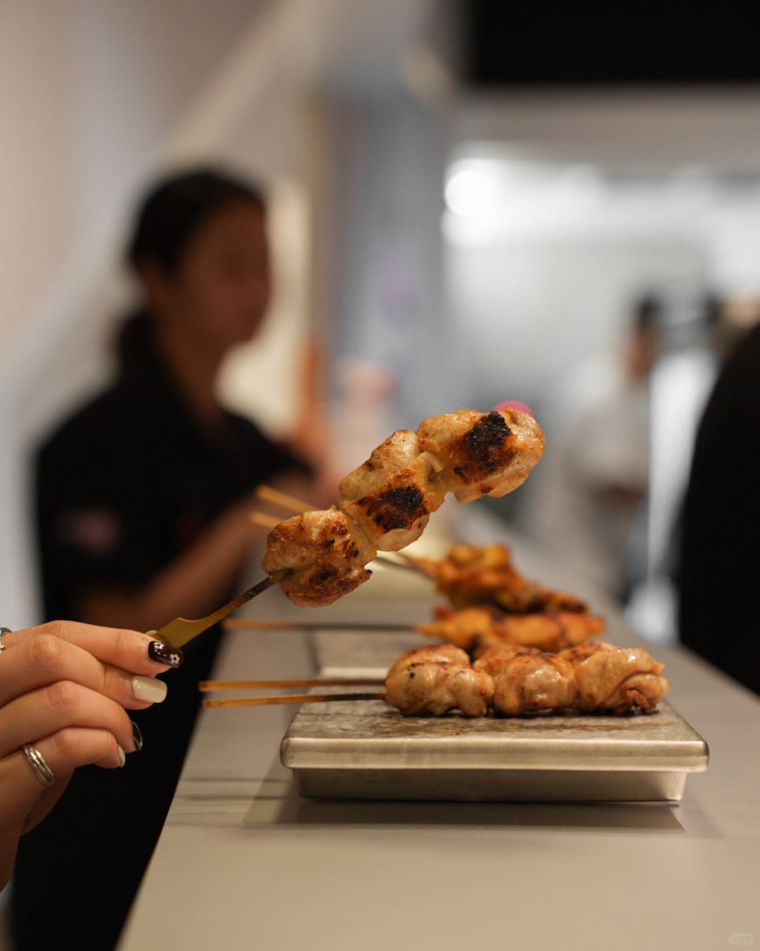 Taiwan-A small modern and simple street skewers restaurant in Chiayi, Taiwan: Zuoxin Skewers