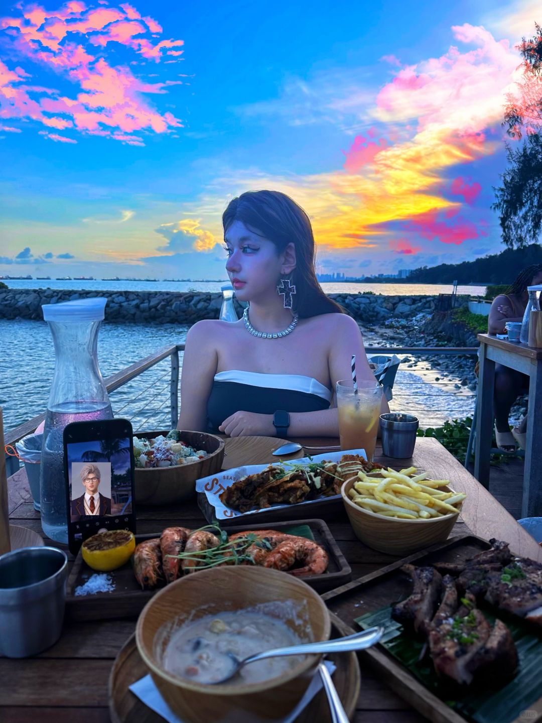 Singapore-Stella Seaside Lounge, ?coastal restaurant in Singapore, suitable for couples and tourists
