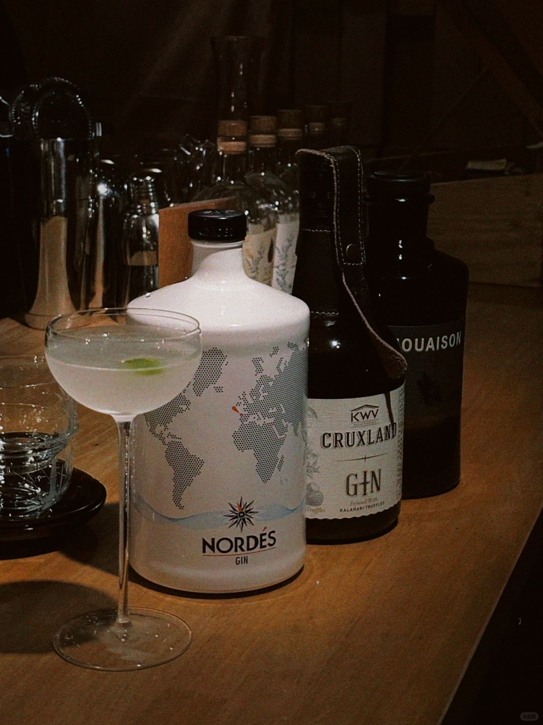Sapporo/Hokkaido-Japanese Drinks Diary, ?Gin and the Gimlet Negroni at Kinoole Bar in Sapporo