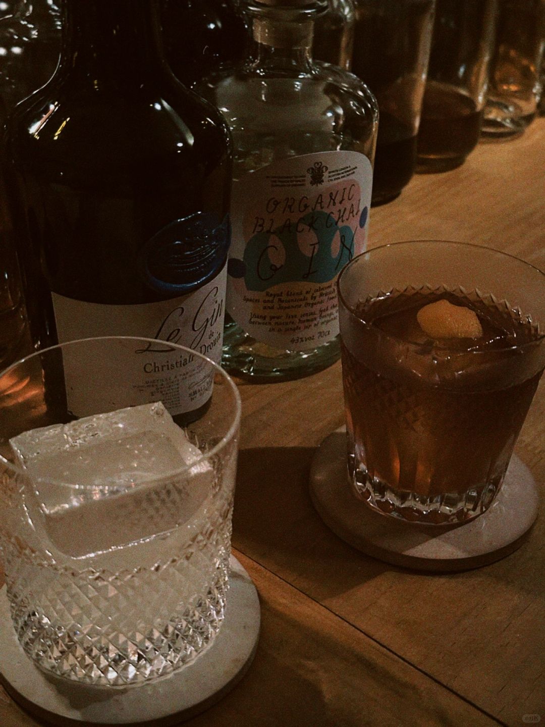 Sapporo/Hokkaido-Japanese Drinks Diary, ?Gin and the Gimlet Negroni at Kinoole Bar in Sapporo