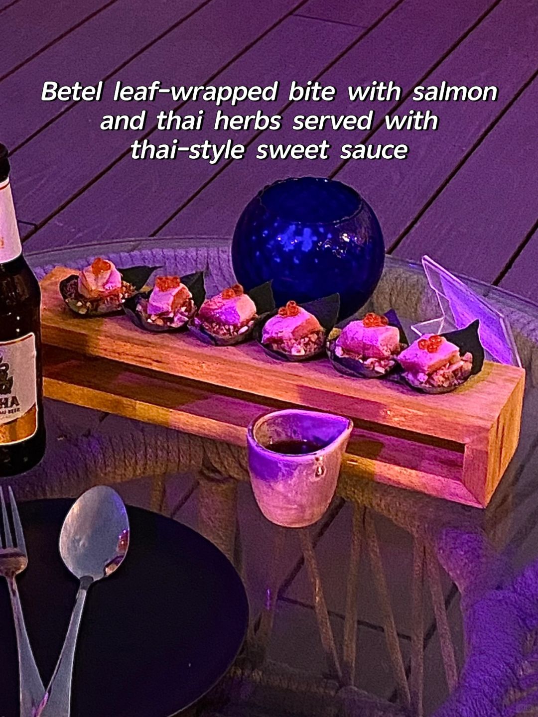 Krabi-Reeve Beach Club?, a beach bar in Krabi, has fresh seafood and appetizing ketchup