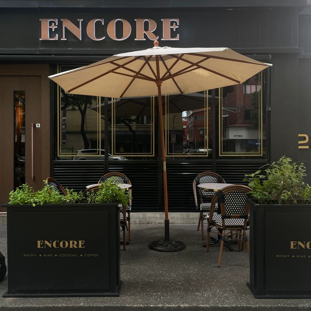 Taiwan-Taipei ENCORE coffee shop, you can drink European coffee in Taiwan in one second