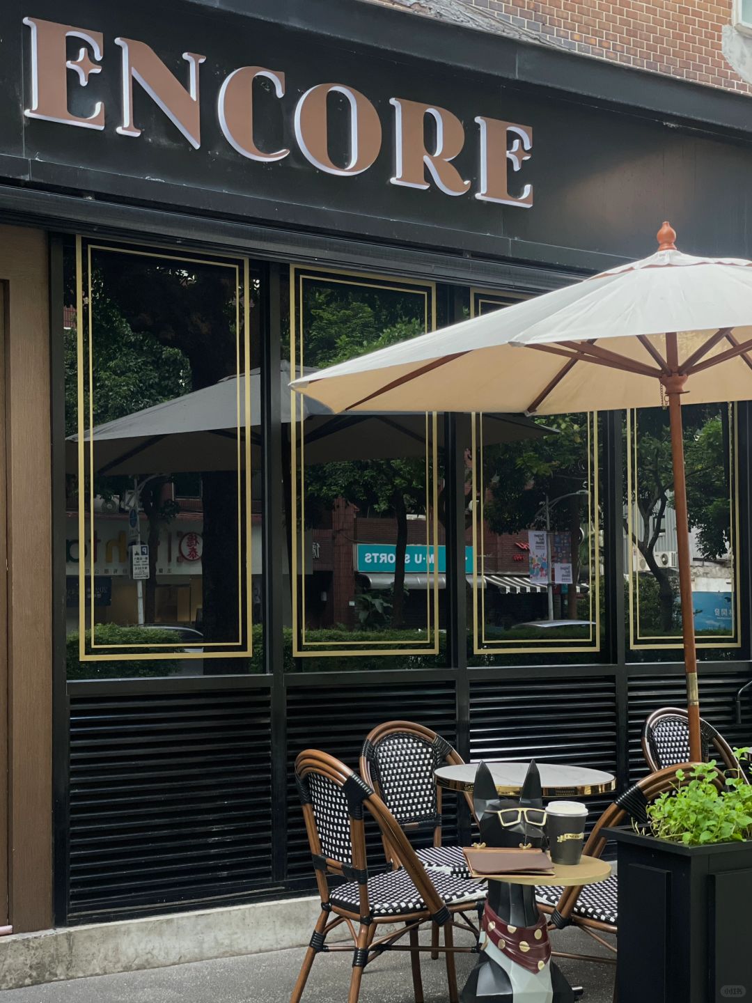Taiwan-Taipei ENCORE coffee shop, you can drink European coffee in Taiwan in one second