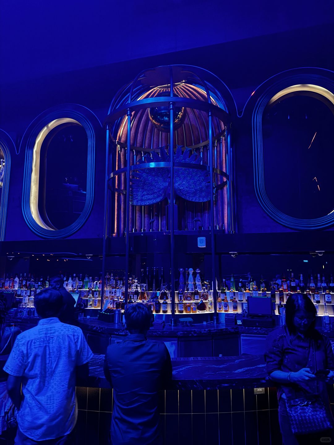 Singapore-Marquee nightclub, with a Ferris wheel and slide,? is the largest bar in Singapore