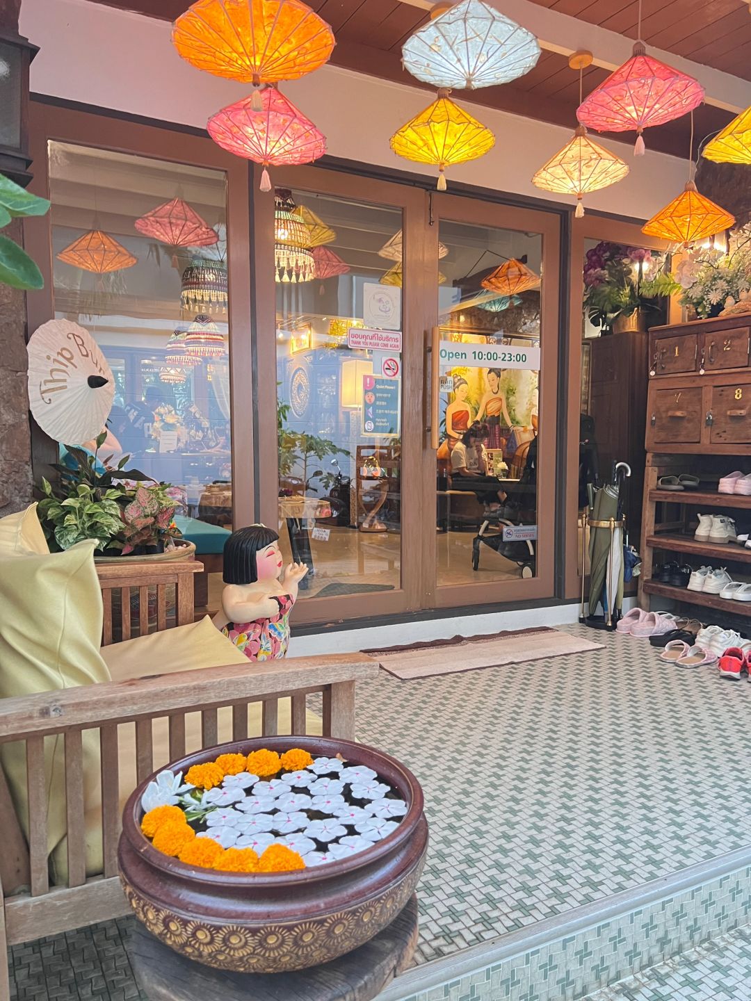 Pattaya-Thip buri massage shop in Pattaya, ?‍♀️with lots of greenery and close to the beach