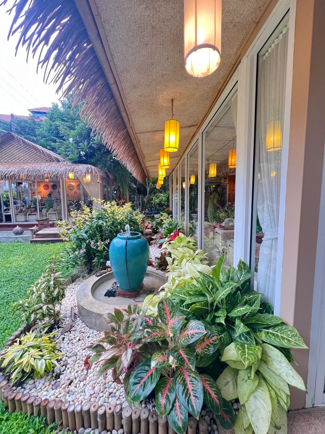 Pattaya-Thip buri massage shop in Pattaya, ?‍♀️with lots of greenery and close to the beach