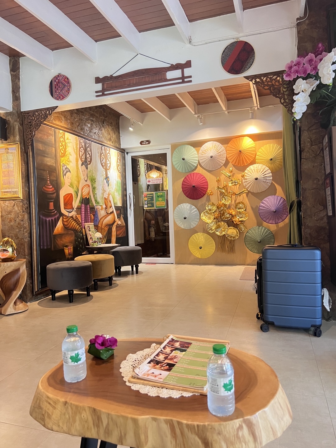 Pattaya-Thip buri massage shop in Pattaya, ?‍♀️with lots of greenery and close to the beach