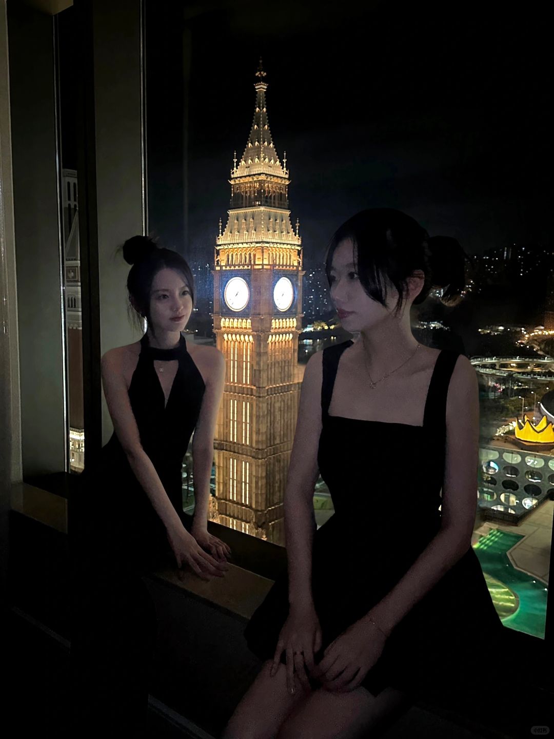 Macao-Stayed in a room with a view of the tower at Conrad Macau.? Free birthday cake