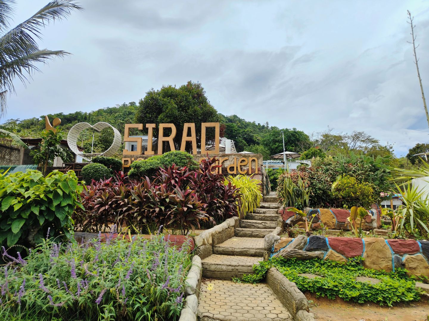 Cebu-Visit Sirao Garden in Cebu Mountain on weekends. ?The ticket is a small red flower stamp