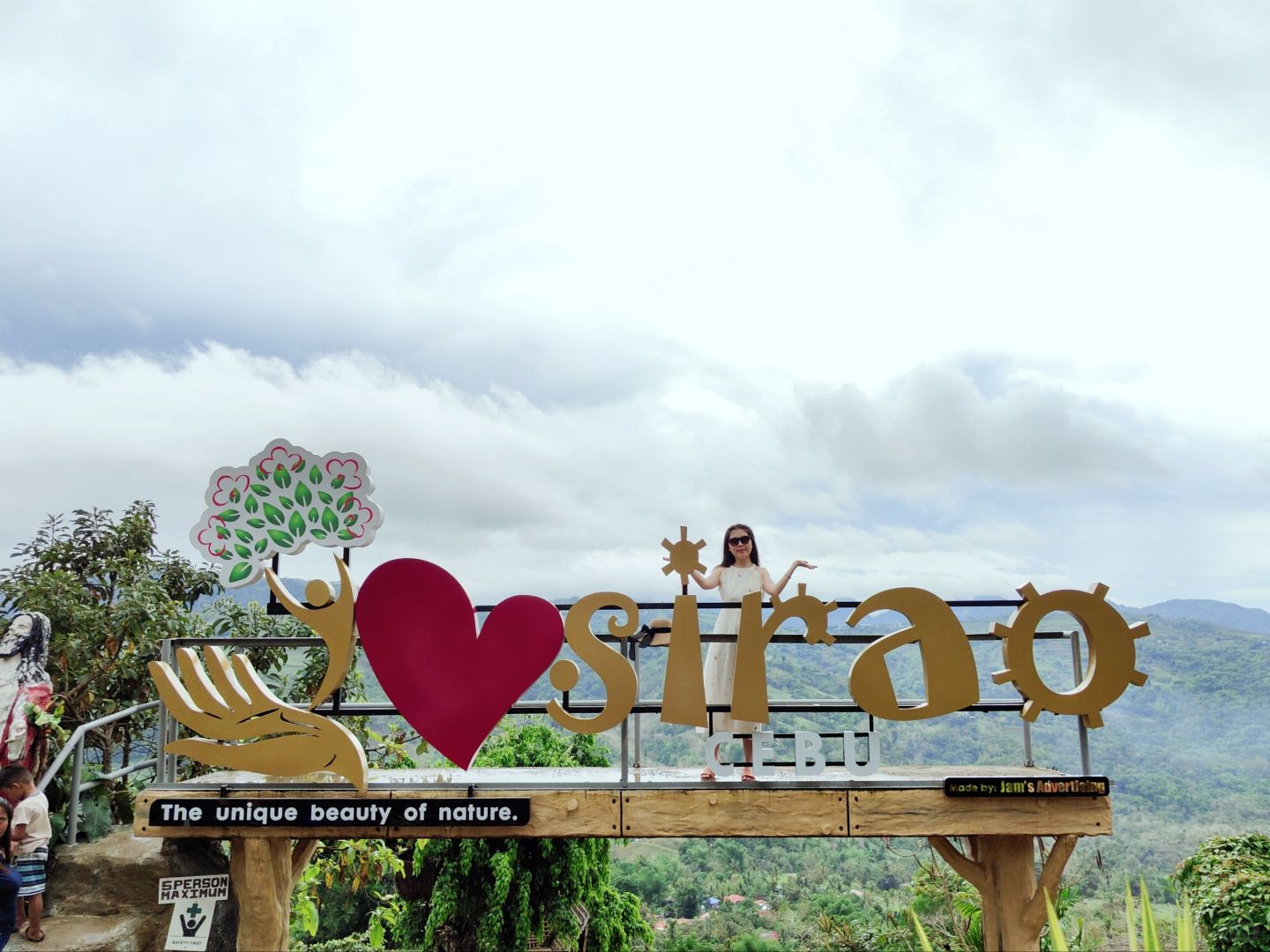 Cebu-Visit Sirao Garden in Cebu Mountain on weekends. ?The ticket is a small red flower stamp