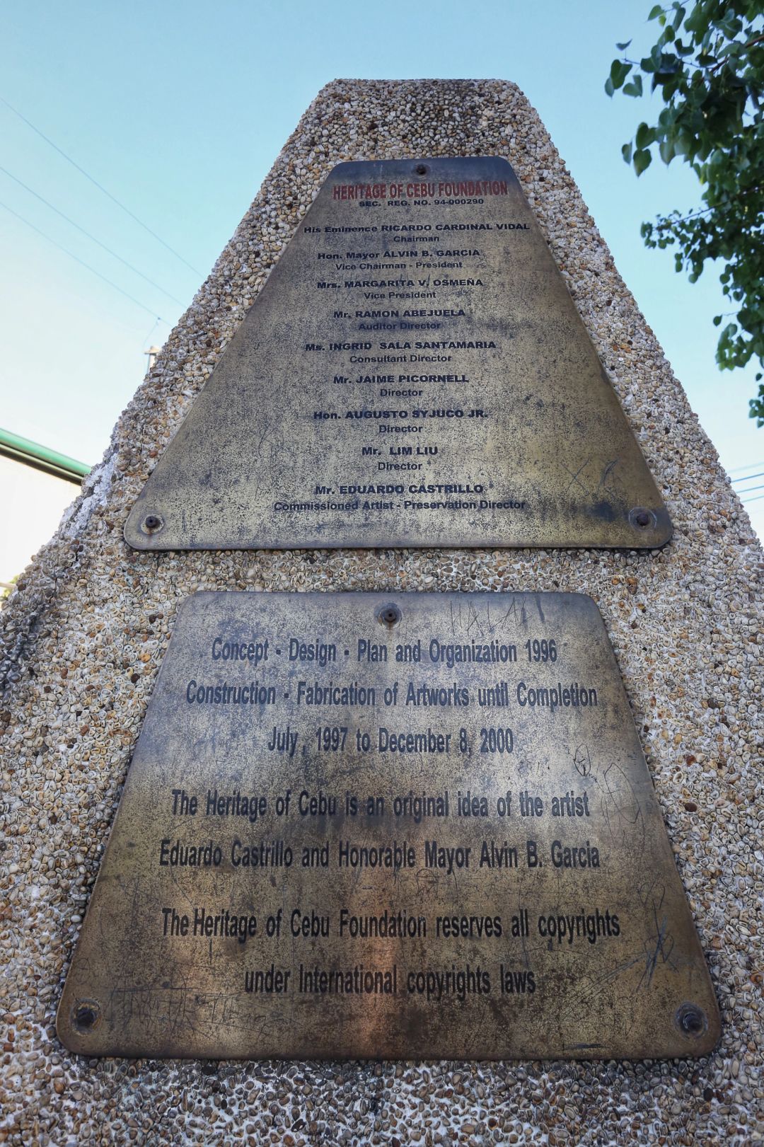 Cebu-Cebu Heritage Monument (Parian Monument), ?the centerpiece of Parian Park