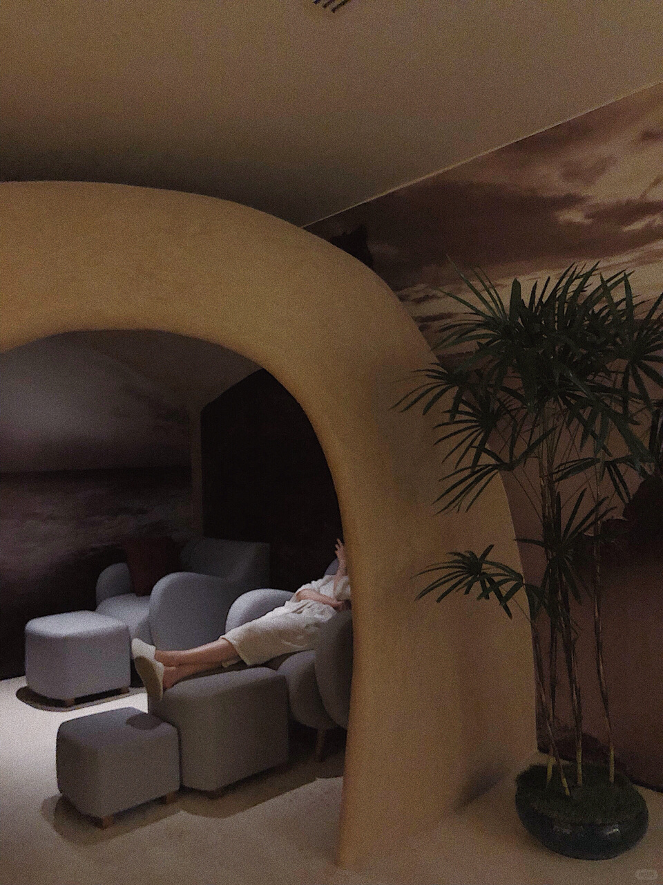 Hua Hin-SO Sofitel Hua Hin Starry Sky SPA, ?natural oil painting wallpaper makes you feel relaxed