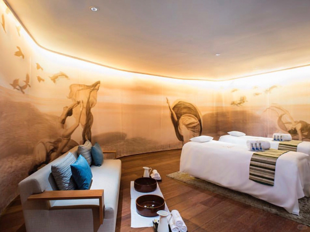 Hua Hin-SO Sofitel Hua Hin Starry Sky SPA, ?natural oil painting wallpaper makes you feel relaxed