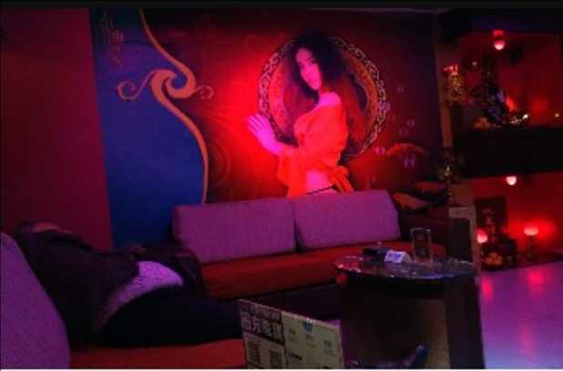 Macao-Macau Jinchi Sauna,?‍♀️ladies show up for customers to choose and bathe customers