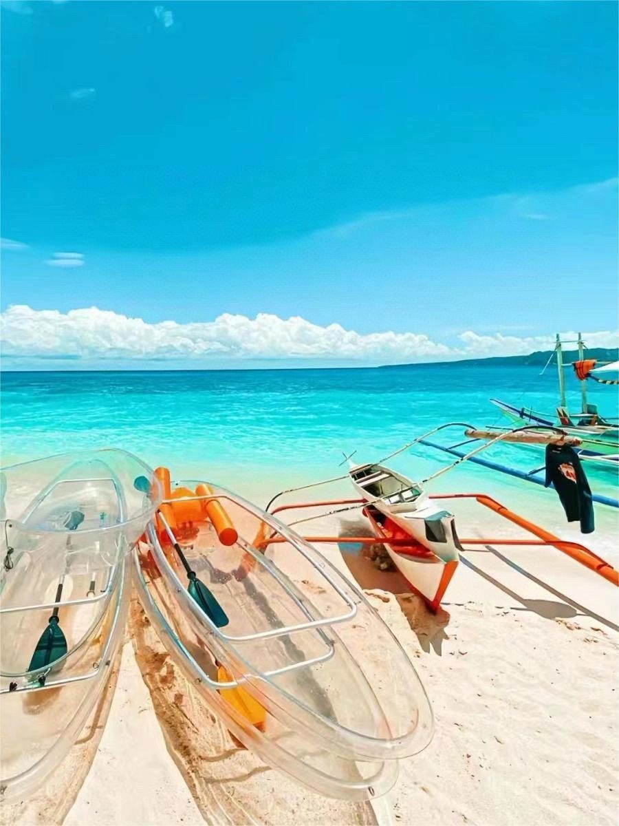 Boracay-The most beautiful white beach in Boracay, ?Asia, visit Our Lady's Rock and Friday Beach