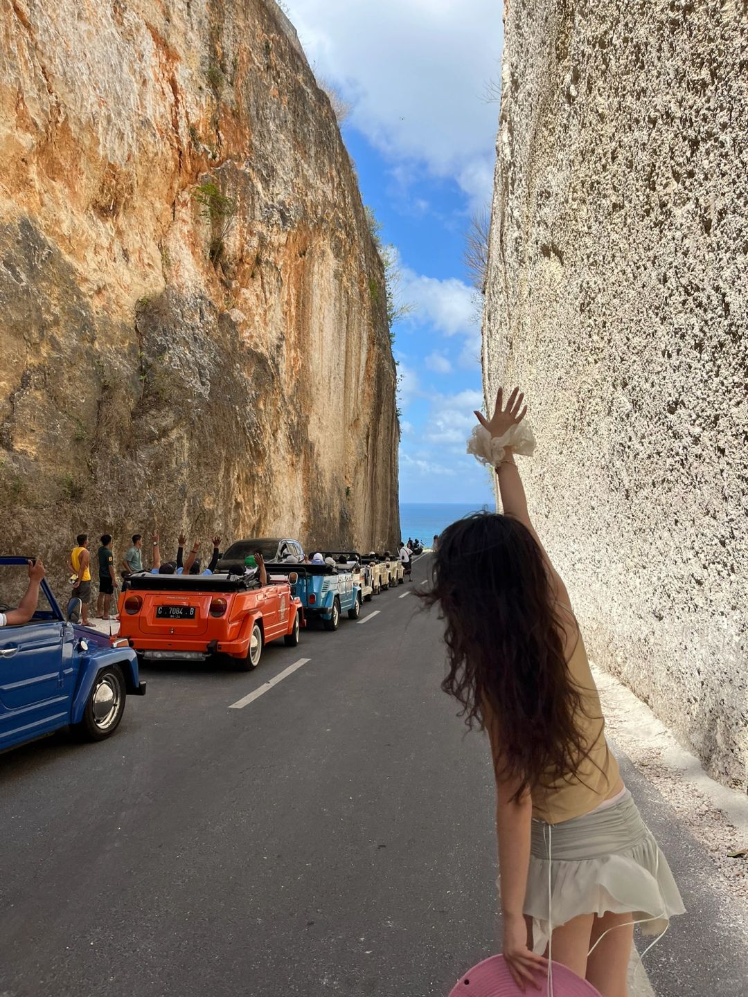Bali-The last day in Bali, ?guide to hiking on the cliff road. Rent a motorbike and ride around