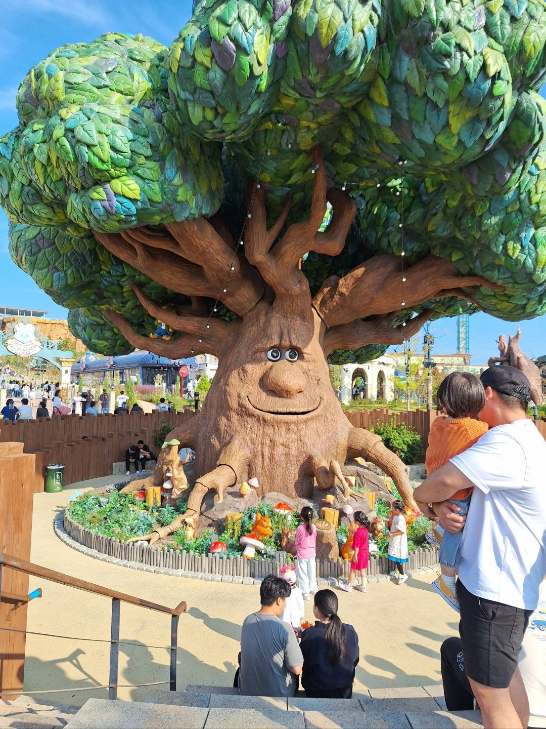 Busan/Jeju-Busan Lotte World Main Amusement Park, ?featuring carousel and roller coaster rides