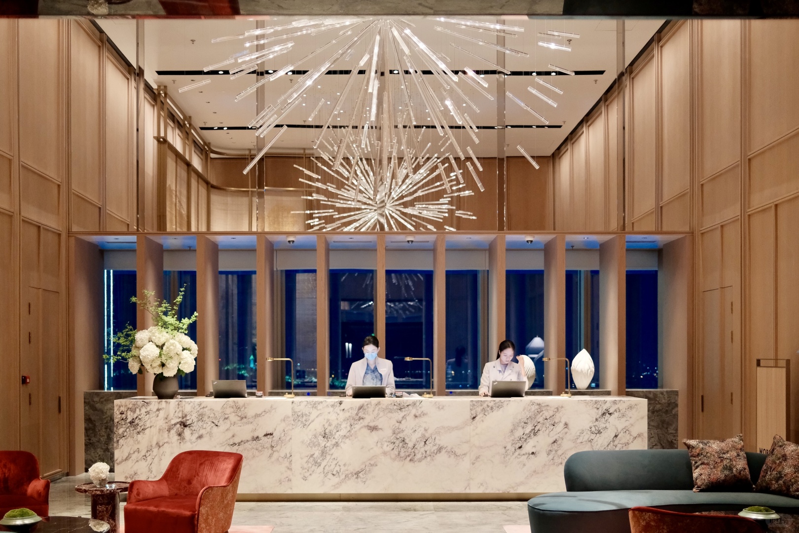 Changsha-Changsha Park Hyatt Hotel, a stylish and luxurious mansion, also has a taste in the selection of artworks