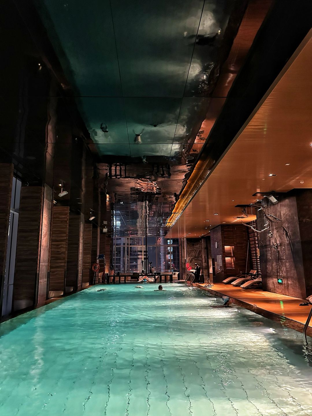 Shanghai/Hangzhou-The Regent Shanghai Pudong Hotel boasts one of the most beautiful swimming pools in Shanghai