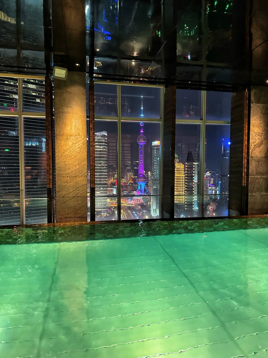 Shanghai/Hangzhou-The Regent Shanghai Pudong Hotel boasts one of the most beautiful swimming pools in Shanghai