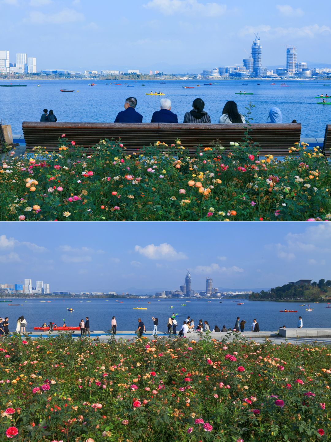 Chengdu/Chongqing-Xinglong Lake in Chengdu provides a seaside experience!