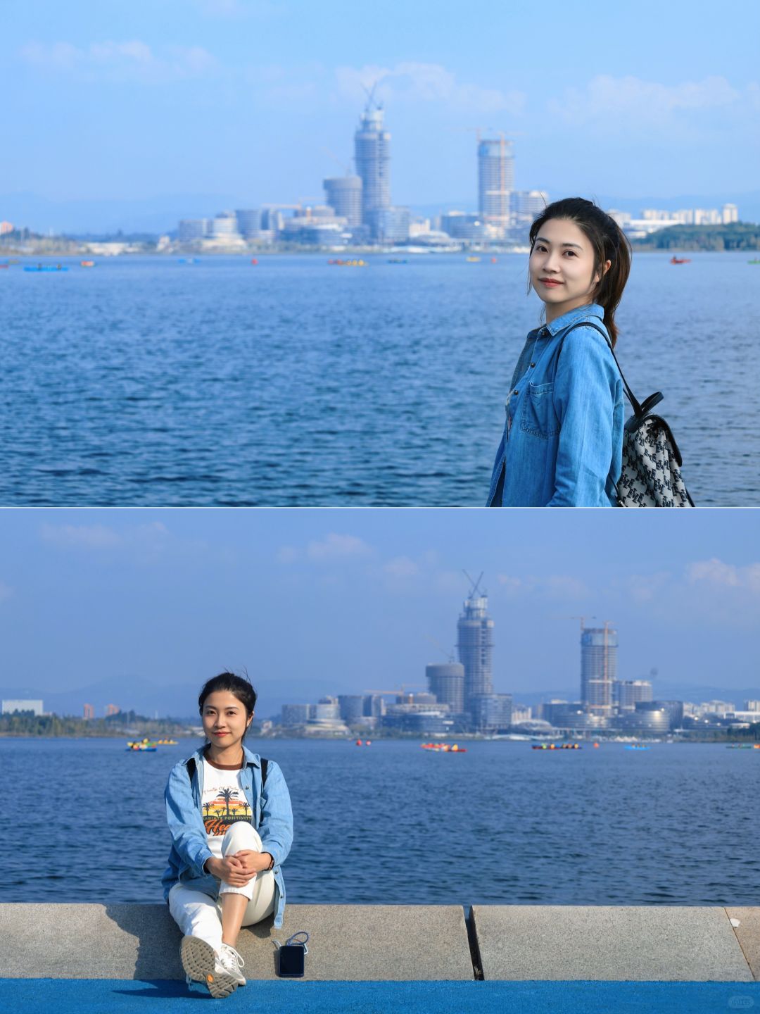 Chengdu/Chongqing-Xinglong Lake in Chengdu provides a seaside experience!