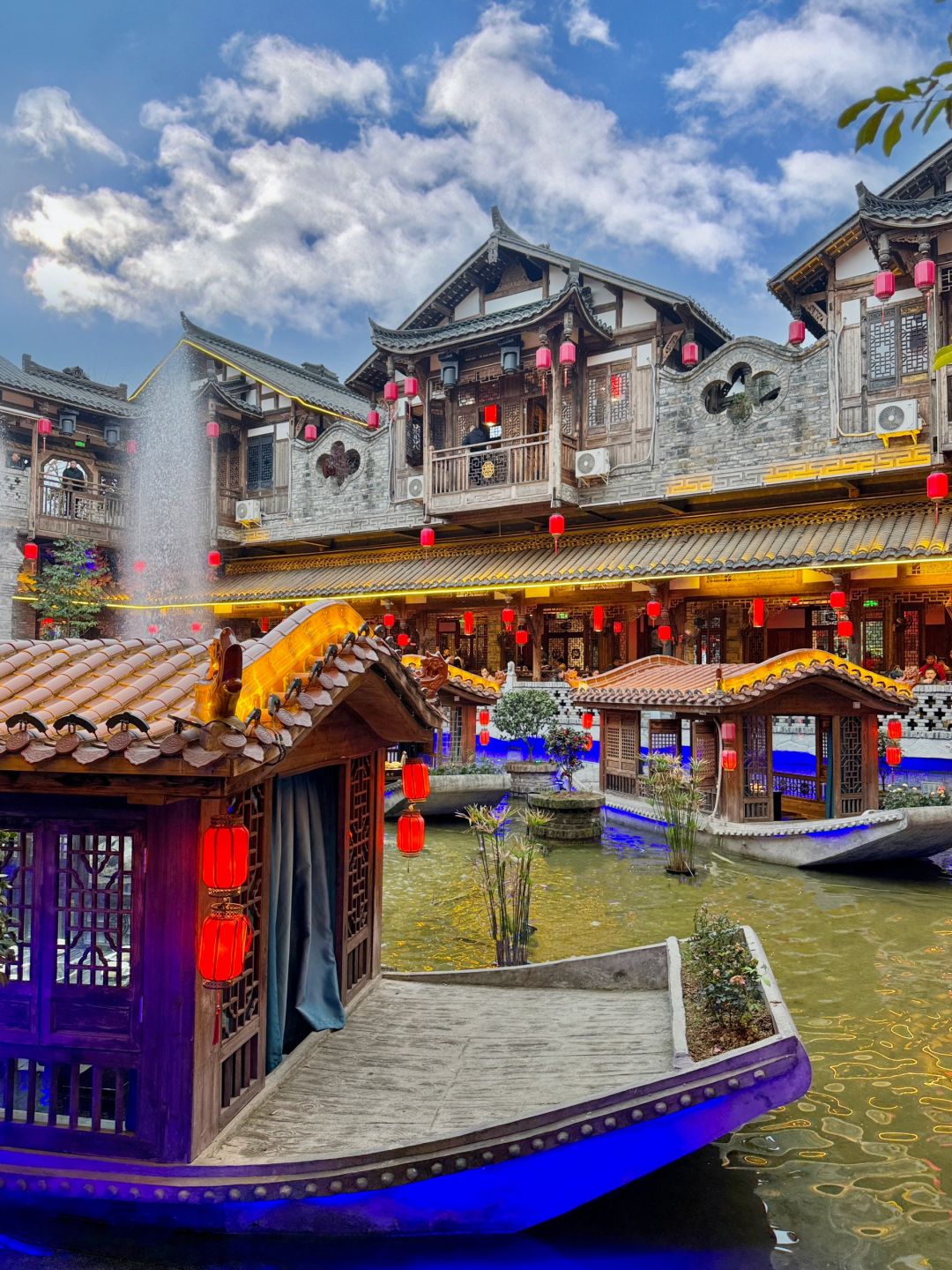Chengdu/Chongqing-When traveling to Chengdu, you must not miss the ancient and romantic Three Saints Town!