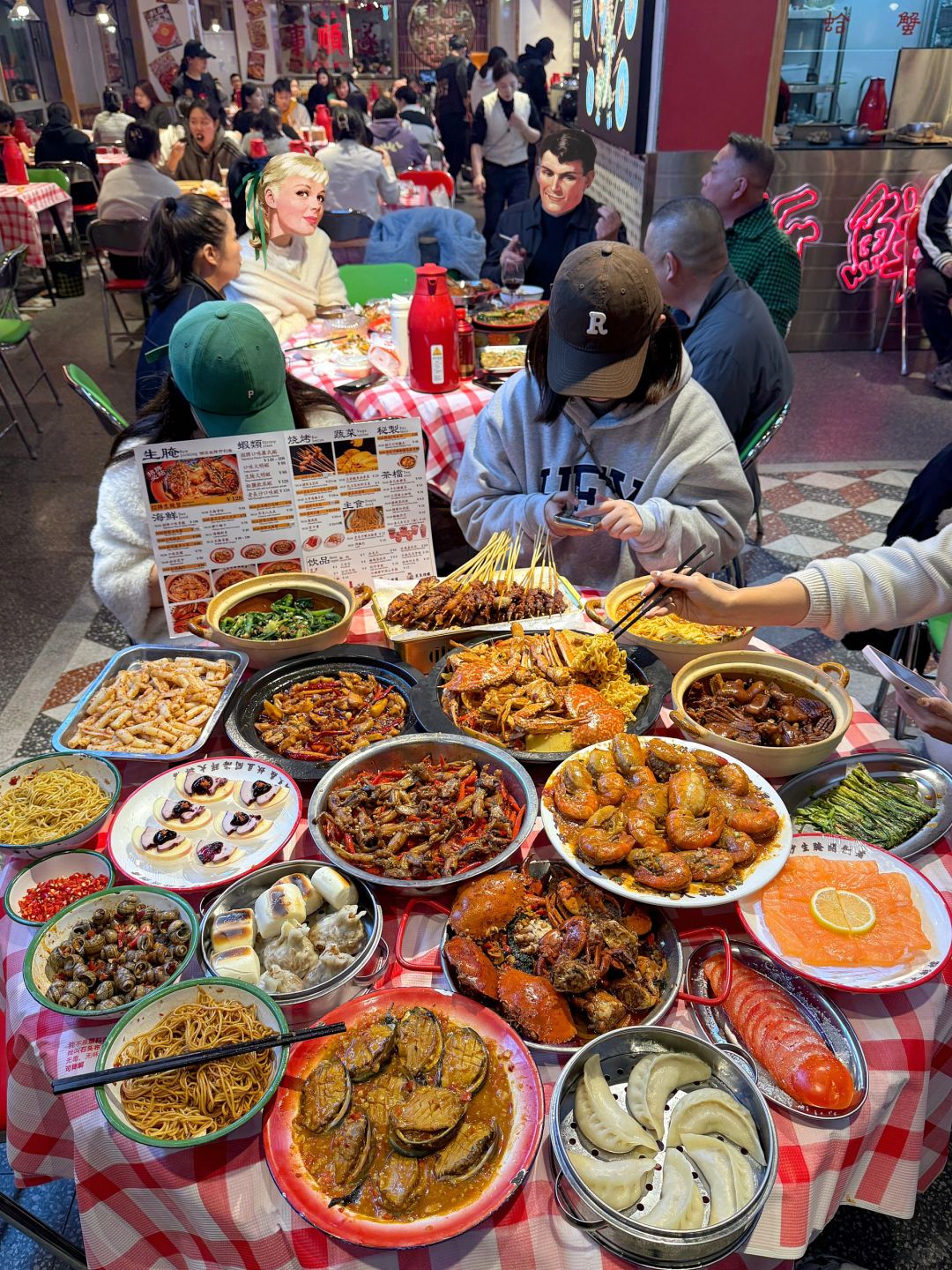 Changsha-Machachong Yao Qixian restaurant in Changsha offers authentic old Changsha style barbecue and seafood!