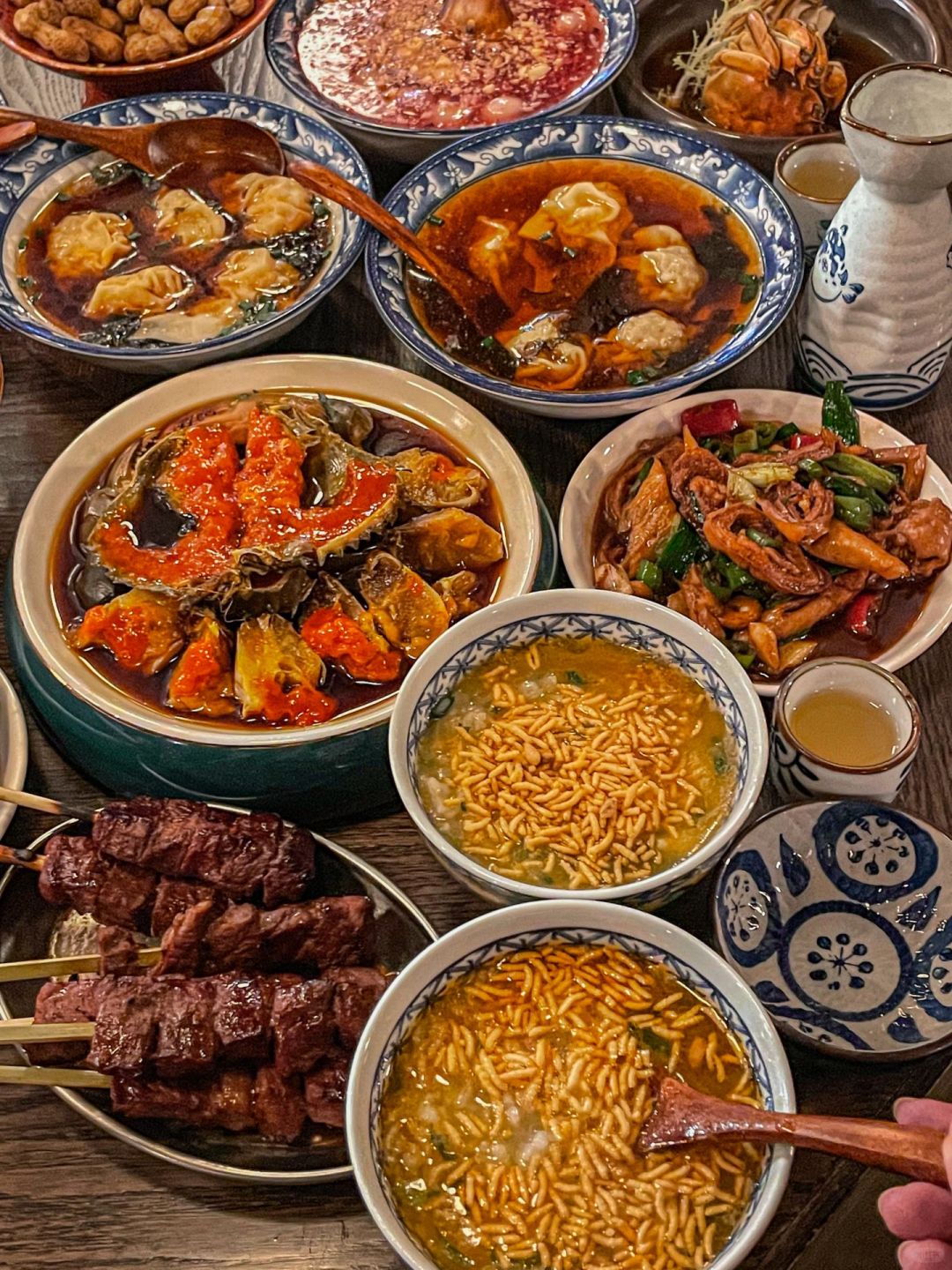 Shanghai/Hangzhou-Come to Sanjiuxin Tavern and try the new Chinese style that has been very popular in Shanghai recently!