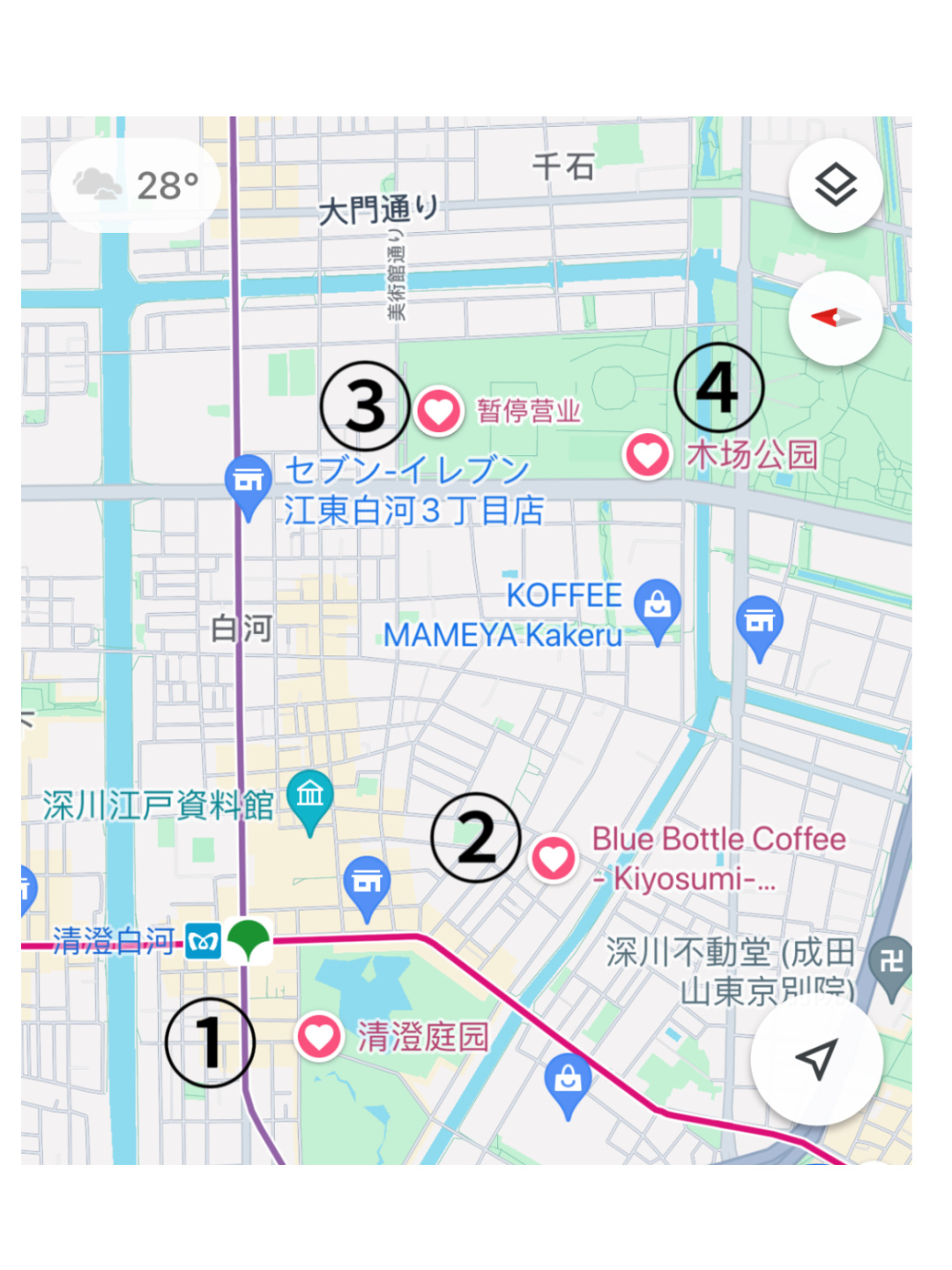 Tokyo-Places full of art, history and culture: Kiyosumi Garden,Blue Bottle Coffee, Modern Museum of Modern Art
