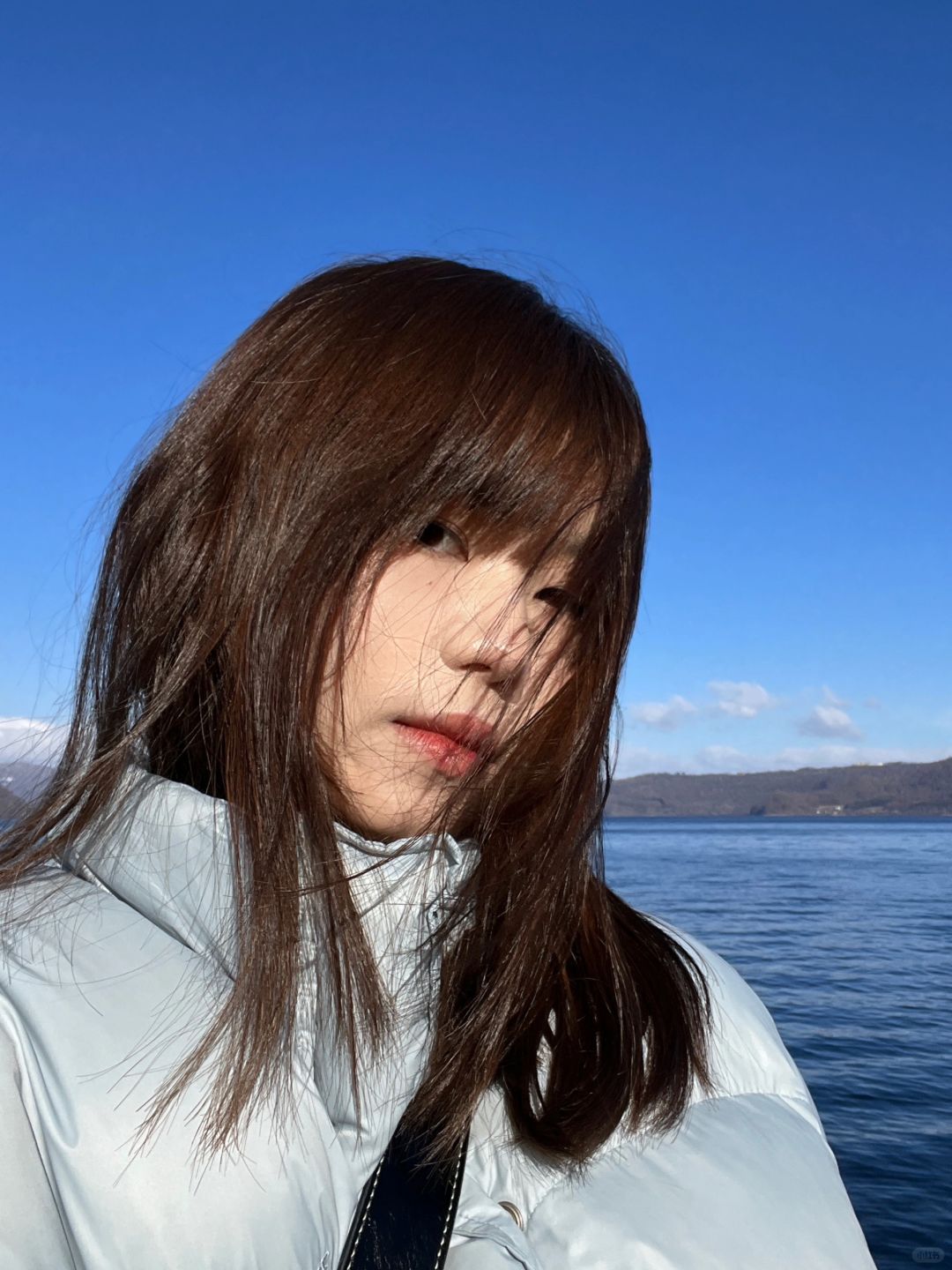 Sapporo/Hokkaido-At the end of the road is Lake Toya and Mount Yotei:Snowy Morning Sunshine and Free Hot Spring Footbath