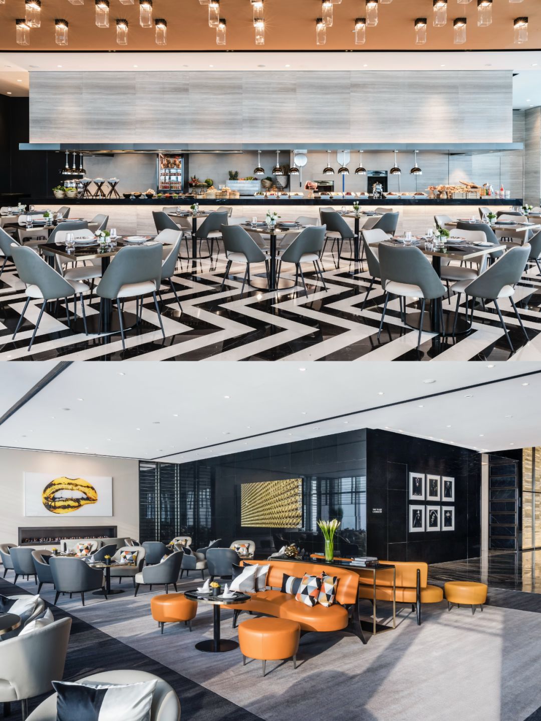 Changsha-The Nicolo Hotel in Changsha, located at an altitude of 452 meters, boasts stunning scenery outside, especially the city's night view at night!