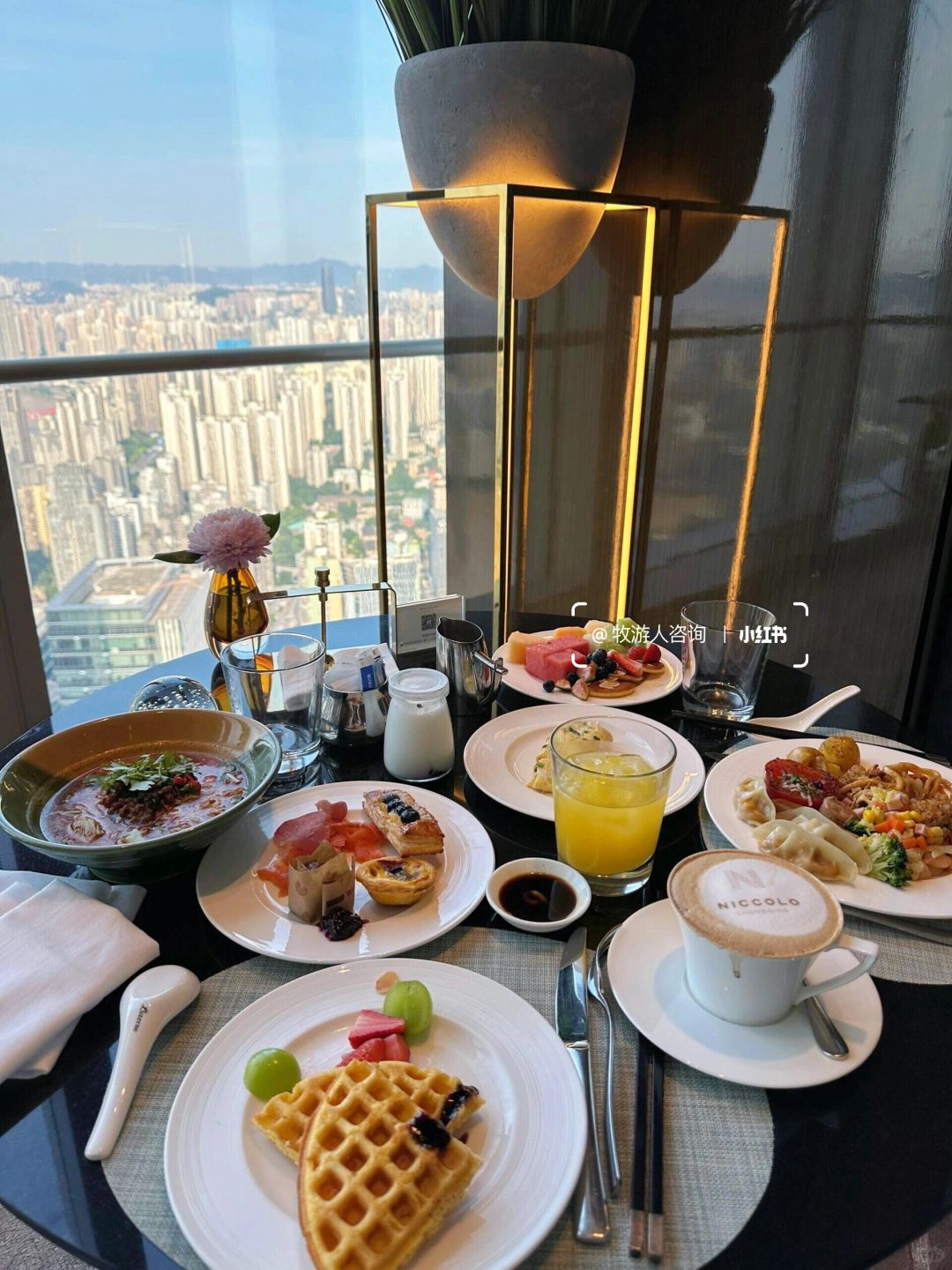 Changsha-Changsha Nicolo Hotel, known as the "highest hotel in Changsha", offers different views from every room!