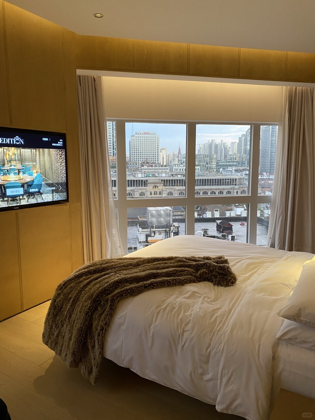 Shanghai/Hangzhou-Shanghai Addison Hotel boasts beautiful views outside the rooms and delicious and diverse meals!
