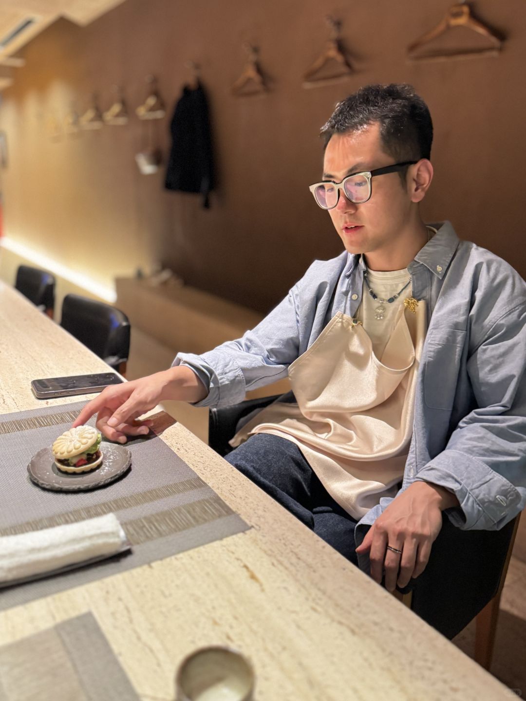 Osaka-Had a beautiful meal in Teppanyaki Omakase with a sense of ceremony