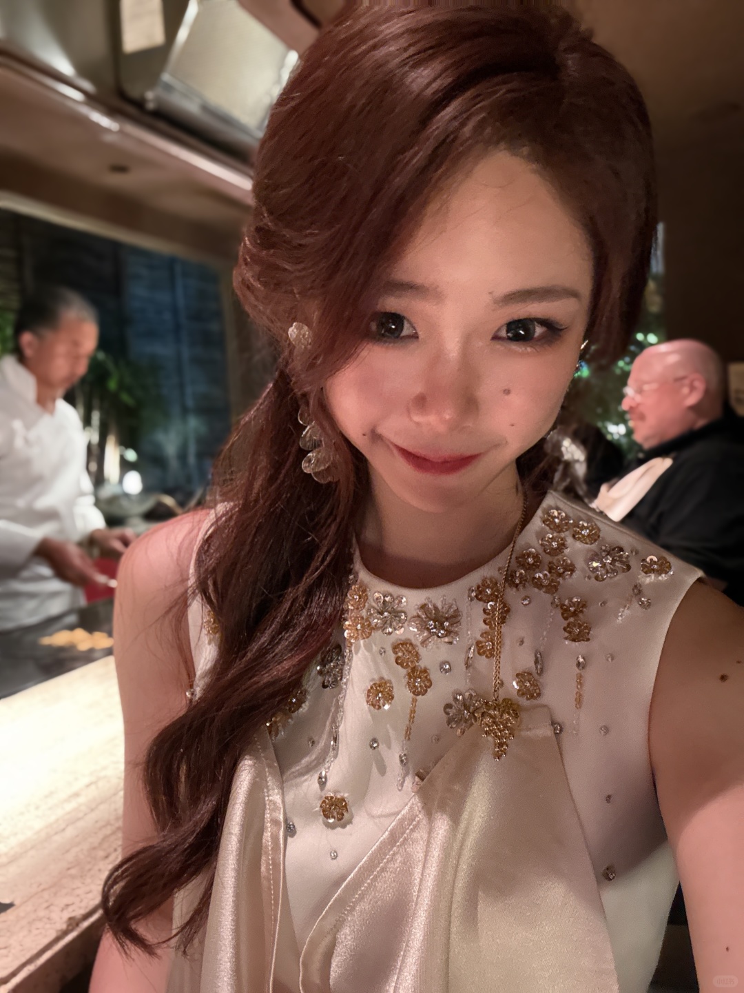 Osaka-Had a beautiful meal in Teppanyaki Omakase with a sense of ceremony
