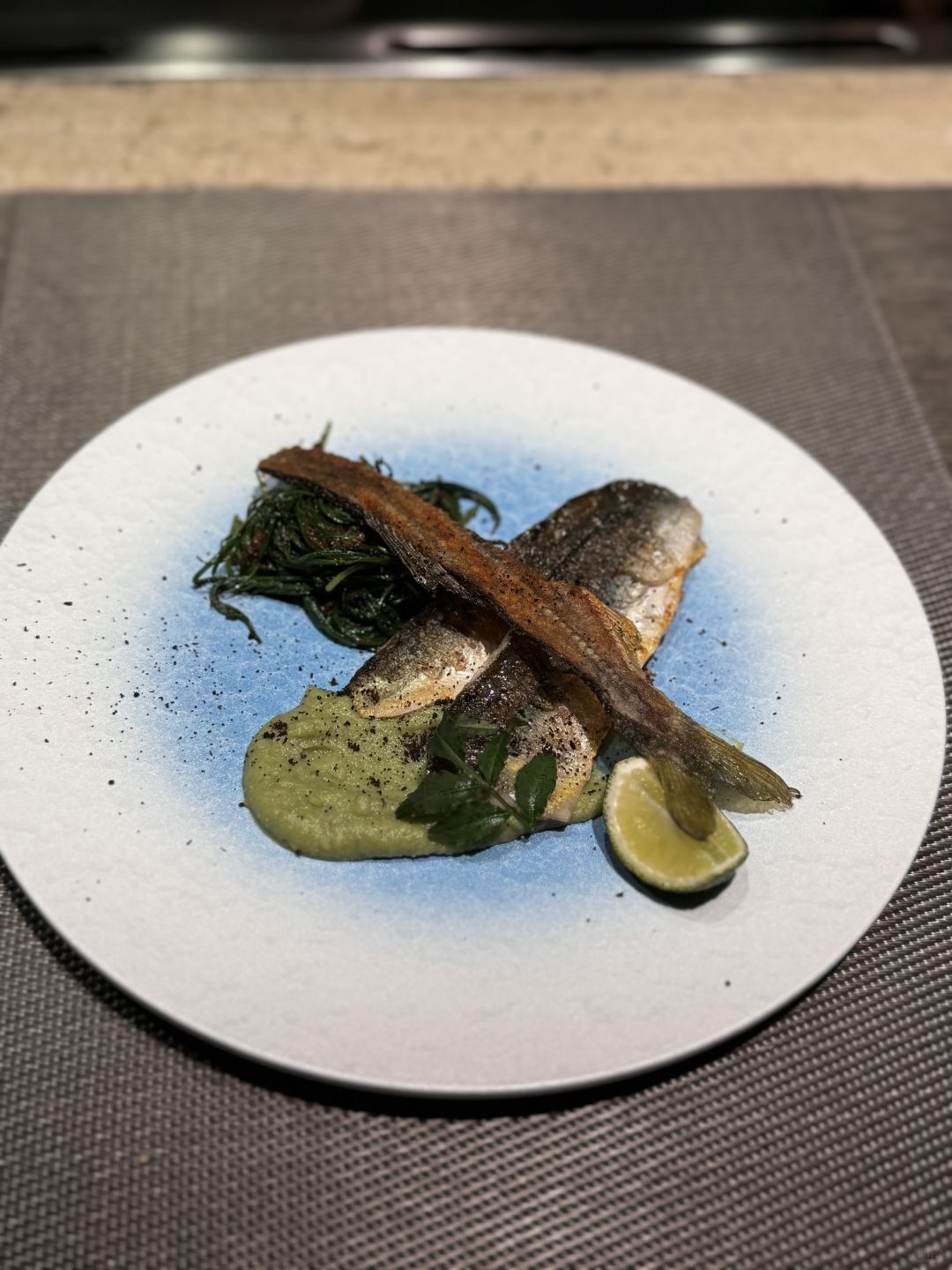 Osaka-Had a beautiful meal in Teppanyaki Omakase with a sense of ceremony