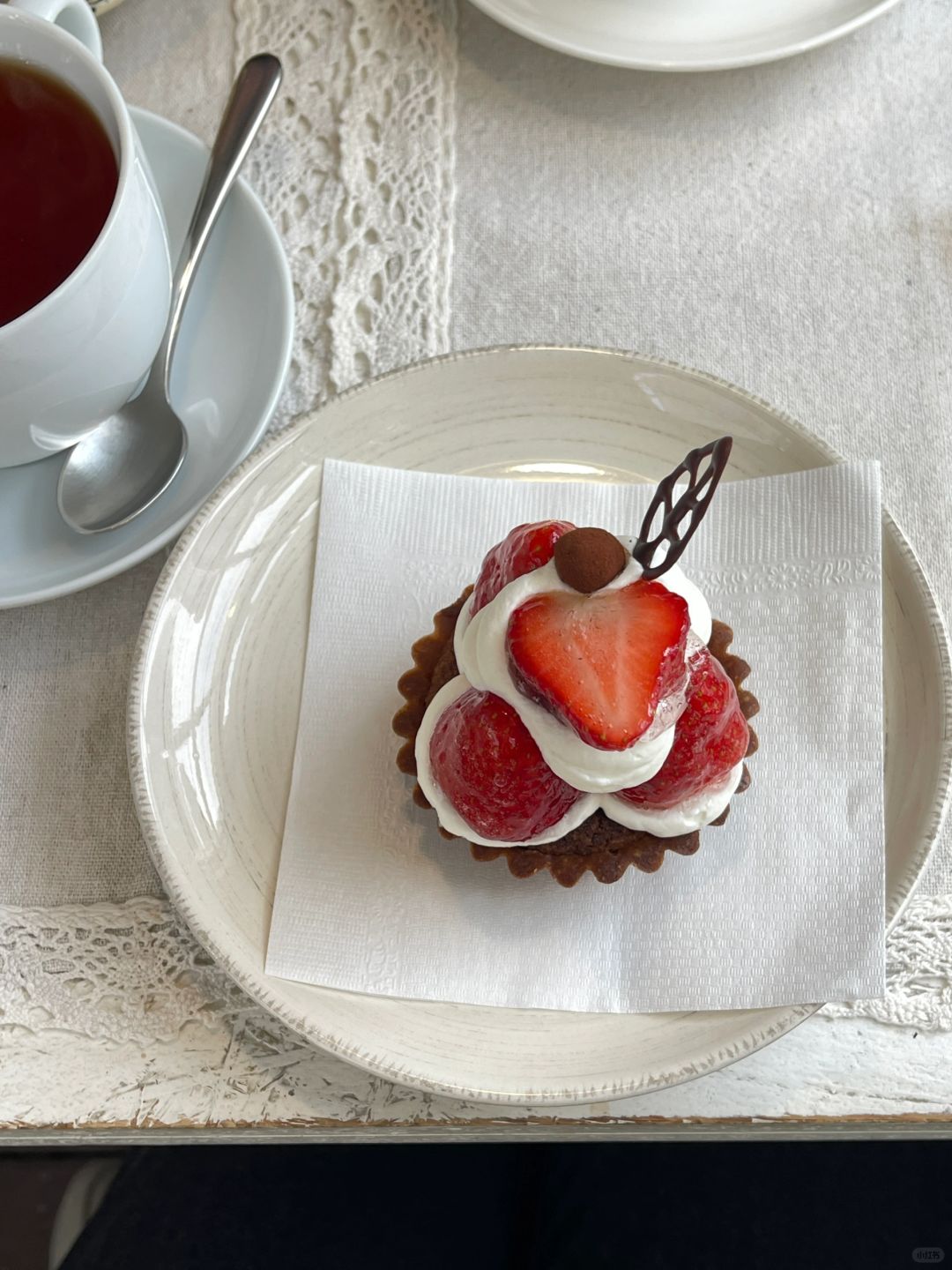 Sapporo/Hokkaido-Quiet time after snow,go to cute Patisserie Cafe Feve with good-looking and eye-catching desserts
