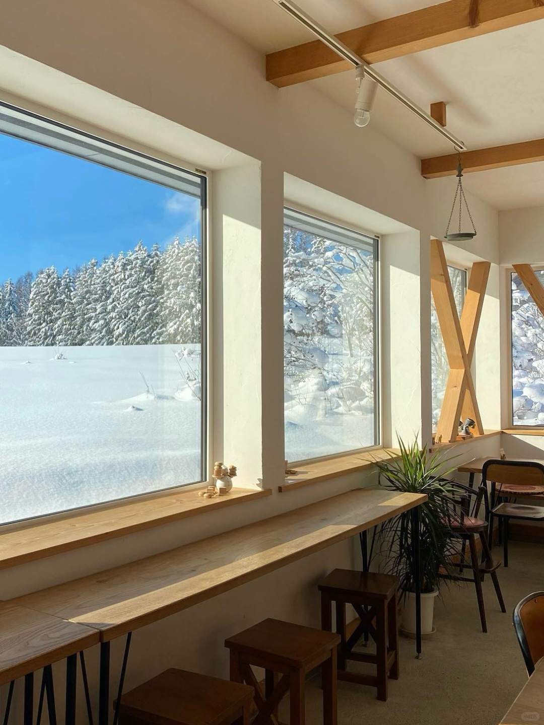 Sapporo/Hokkaido-The 2 most beautiful snow scene coffee shops:Likka Lokka and Beigongfang Kitagaki Kobo