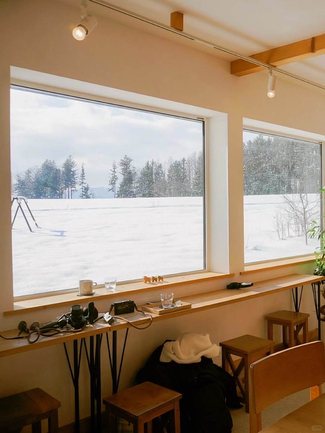 Sapporo/Hokkaido-The 2 most beautiful snow scene coffee shops:Likka Lokka and Beigongfang Kitagaki Kobo