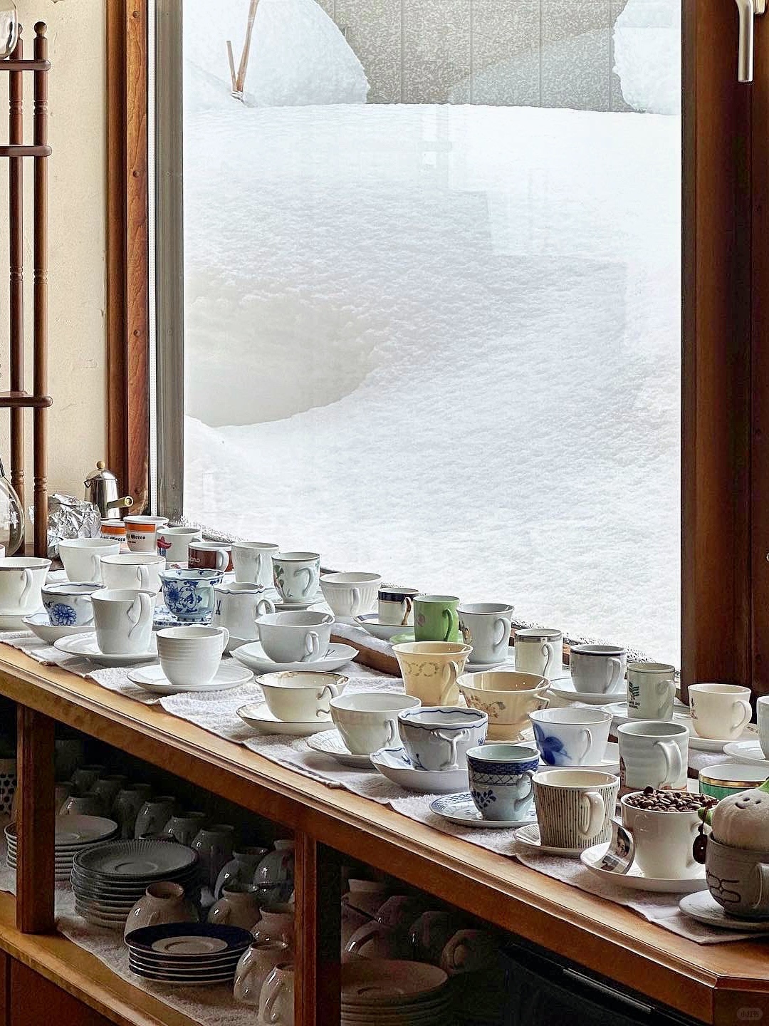 Sapporo/Hokkaido-The 2 most beautiful snow scene coffee shops:Likka Lokka and Beigongfang Kitagaki Kobo