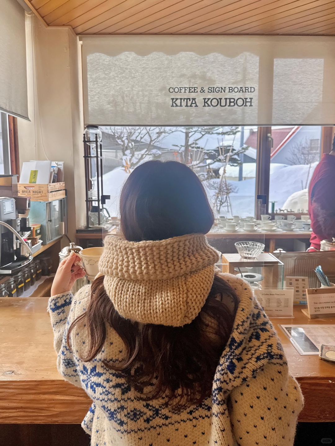 Sapporo/Hokkaido-The 2 most beautiful snow scene coffee shops:Likka Lokka and Beigongfang Kitagaki Kobo