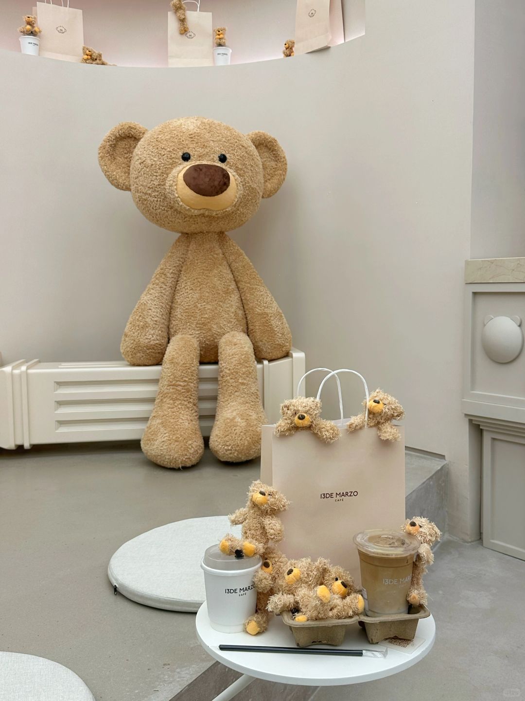 Changsha-Changsha also has it! The bear coffee is cute too! ! !